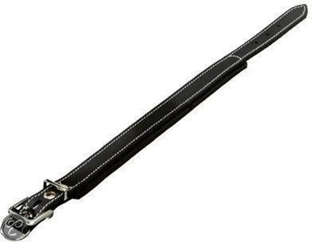 KARLIE Riem Rondo soft halsband zwart 47cmx30m
