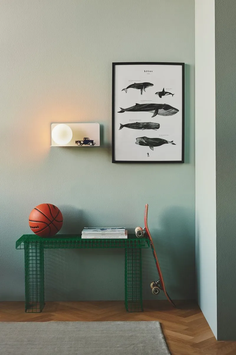 Nordlux Lilibeth Wandlamp E14 - 15cm - Opale witte kap