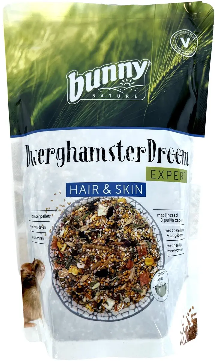 Bunny Nature Dwerghamsterdroom Expert Hair & Skin