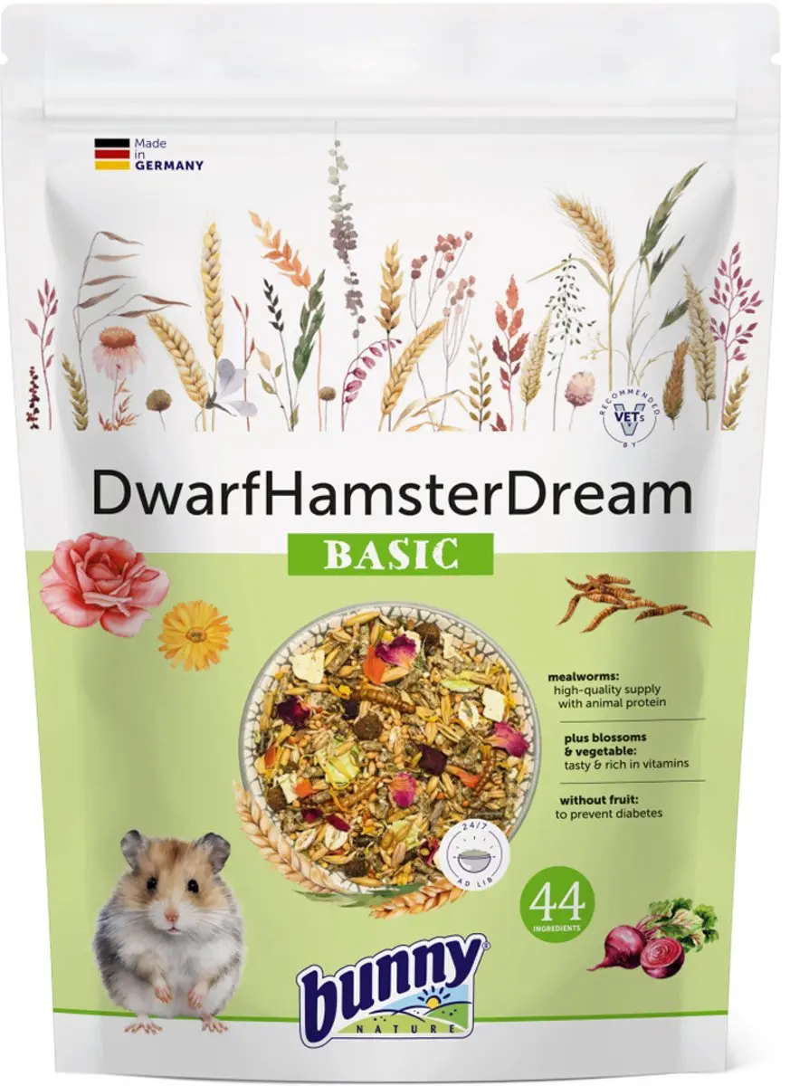 Bunny Nature Dwerghamsterdroom Basic 600 gr