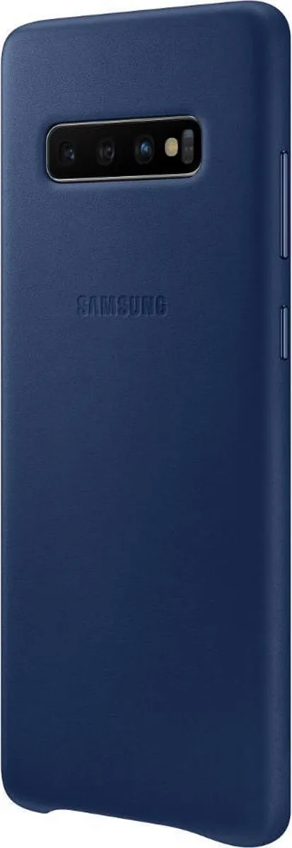 Samsung Lederen Cover S10+ - Blauw - 8801643644437 - afbeelding 6 van 6