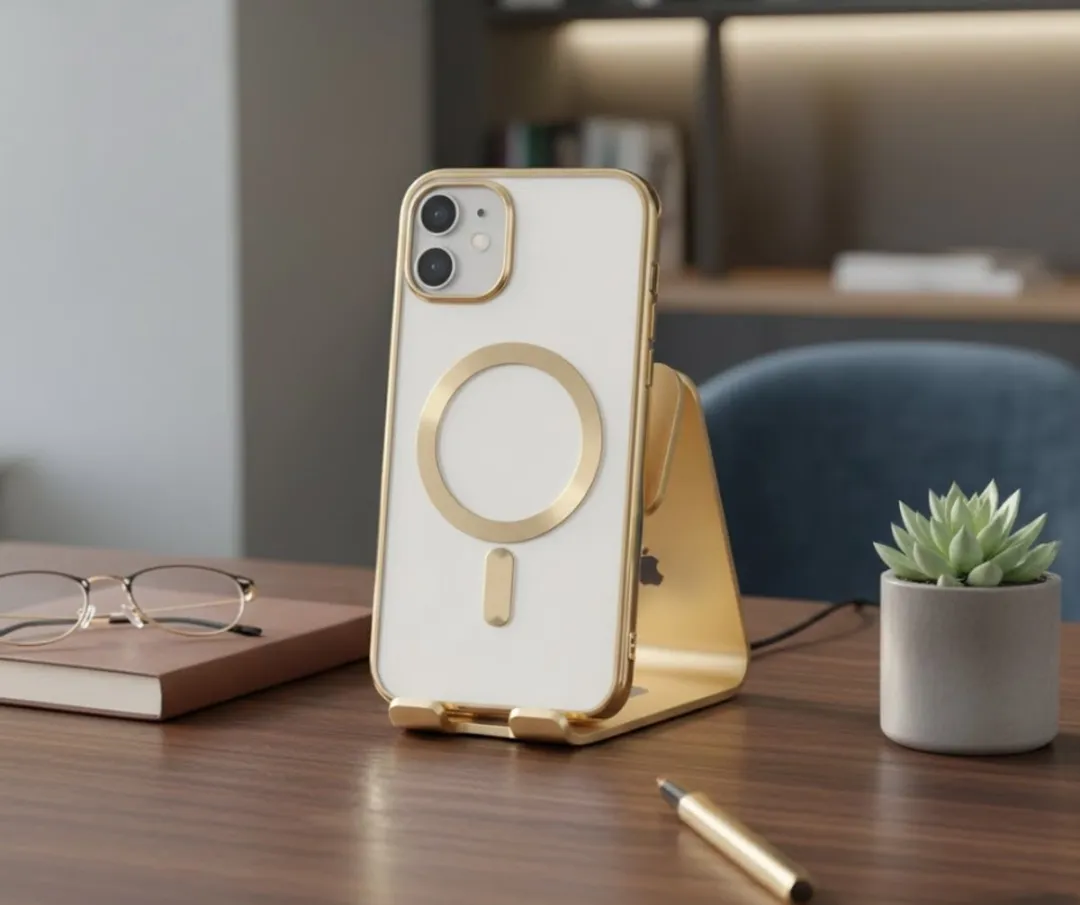NUVEX iPhone 11 MagSafe Hoesje - Goud