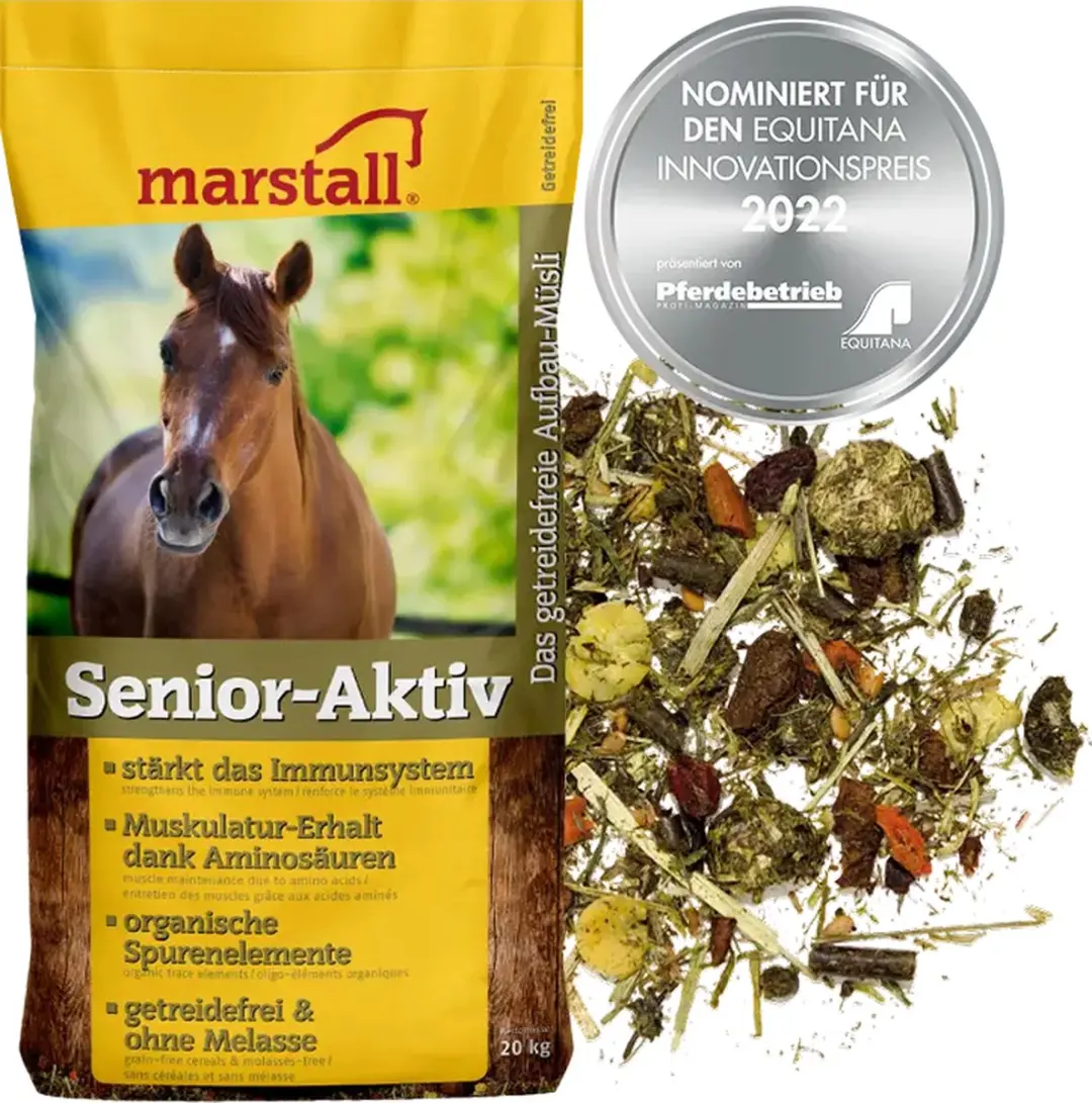 Marstall Senior-Aktiv Paardenvoer - 20kg - afbeelding 2 van 2