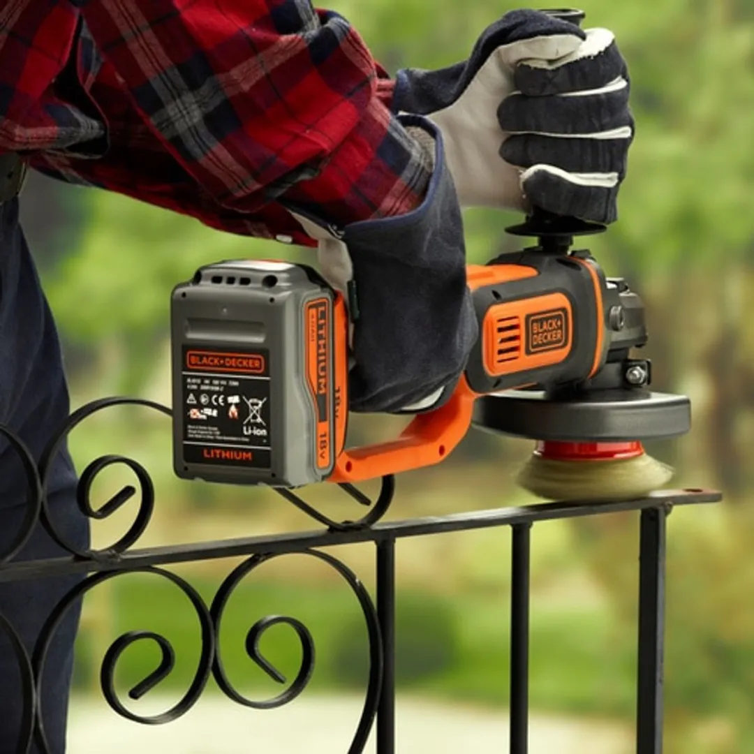 BLACK+DECKER BCG720M1-QW Haakse Slijper 18V 125mm