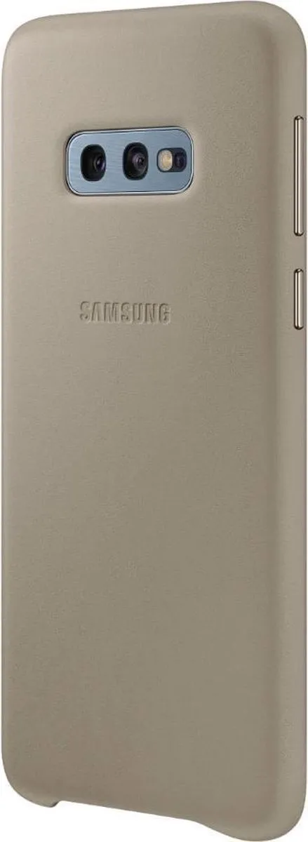 Samsung Galaxy S10e Lederen Hoes - Grijs EF-VG970LJEGWW