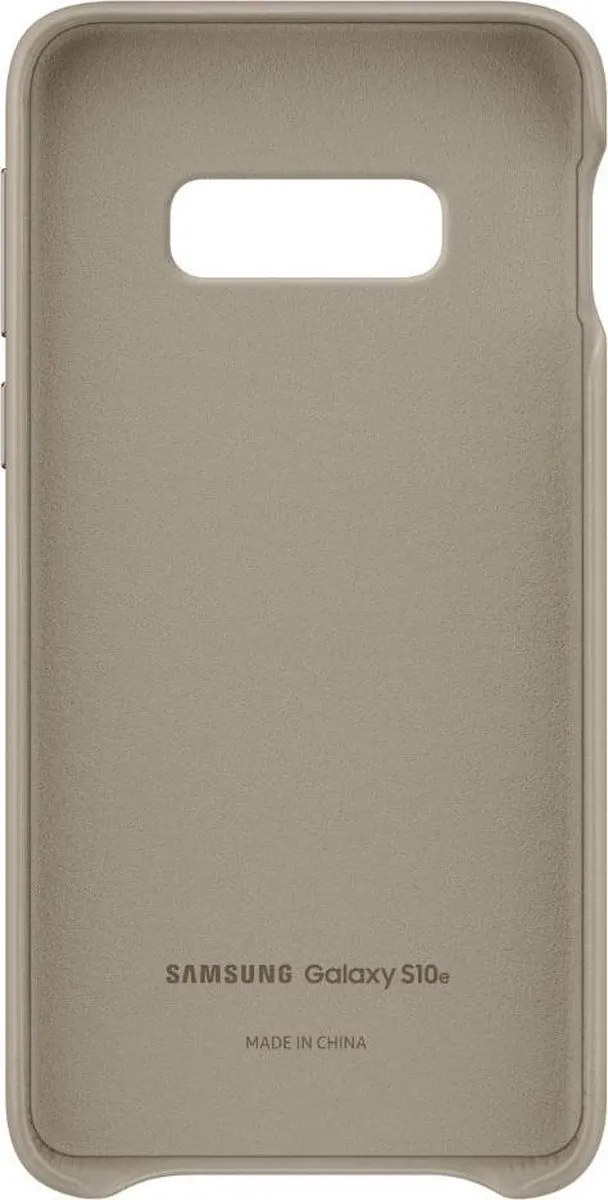 Samsung Galaxy S10e Lederen Hoes - Grijs EF-VG970LJEGWW - afbeelding 6 van 6