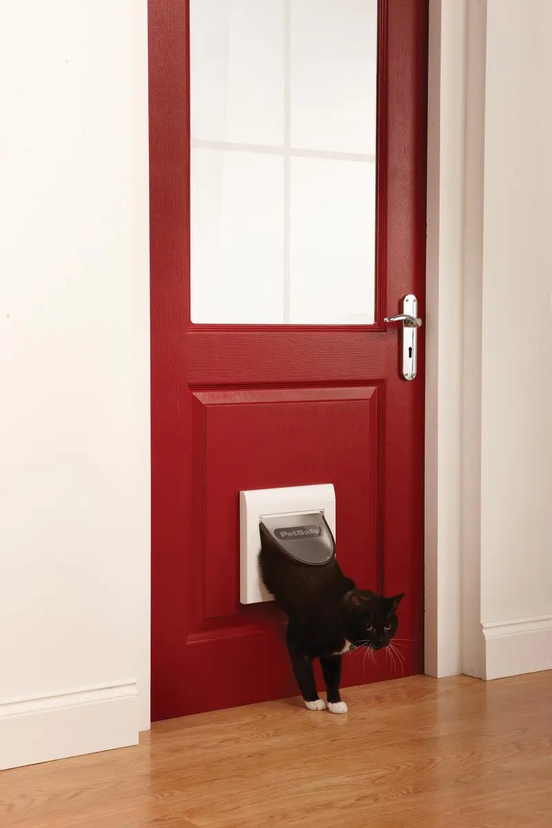 PetSafe 932 Magnetisch Kattenluik - Wit - afbeelding 5 van 6