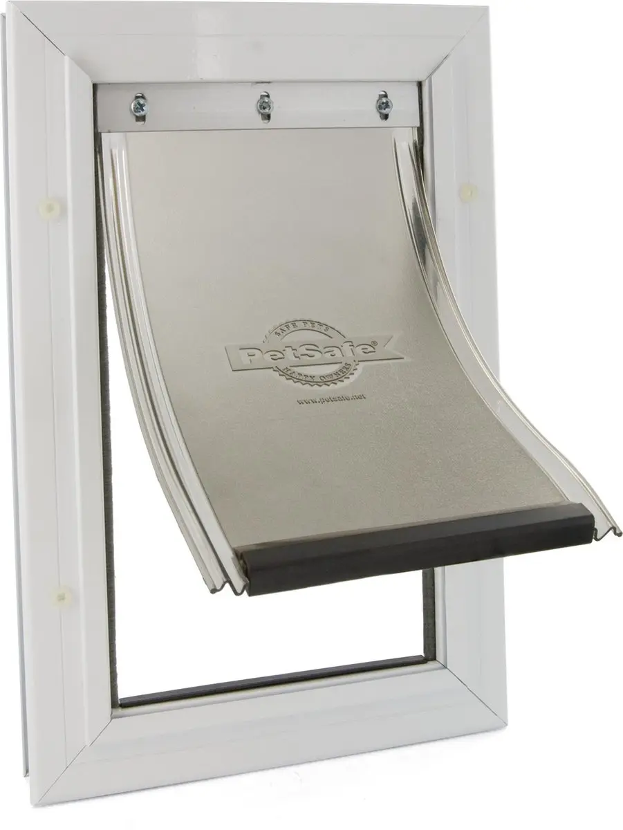 PetSafe 600 Kattenluik Aluminium - Wit - afbeelding 2 van 6