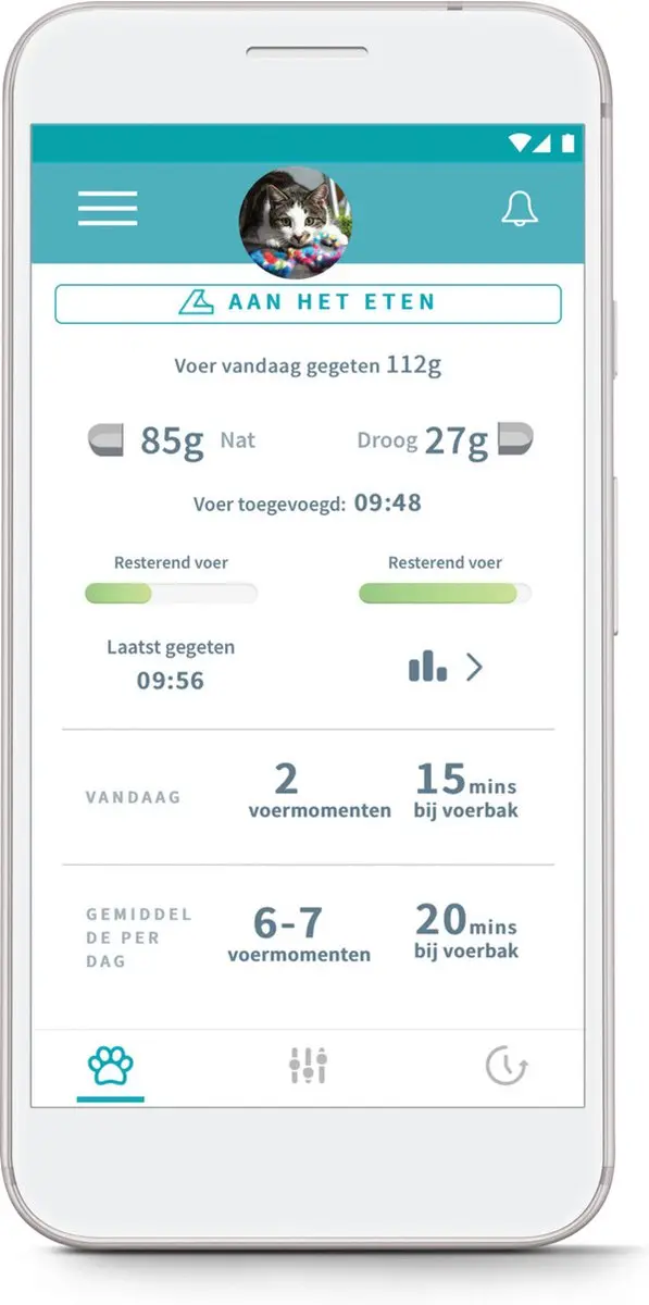 SureFeed Connect Kattenvoerbak - 40cl - Wit - afbeelding 3 van 6