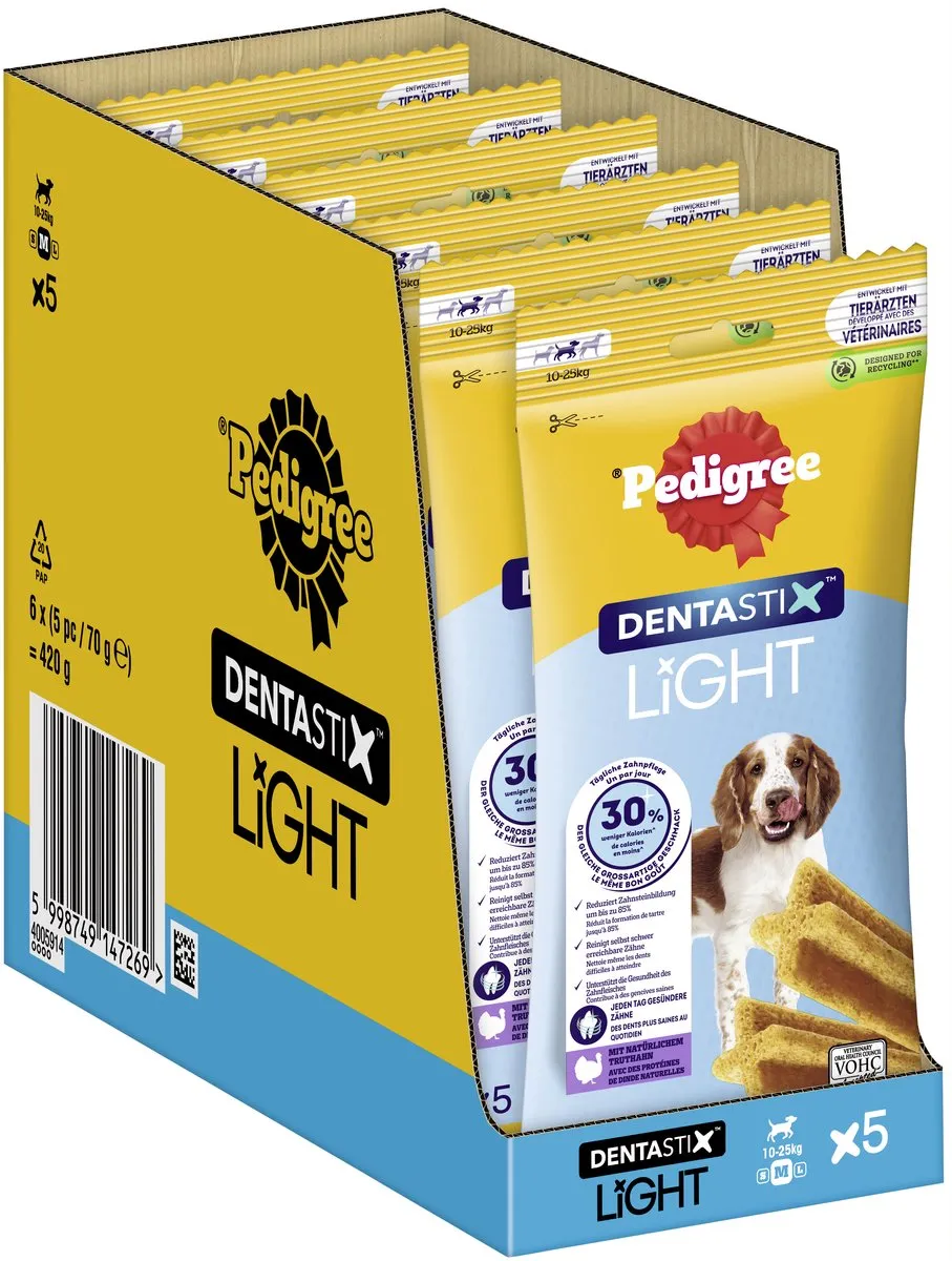 Pedigree Dentastix Light Medium - 30 Stuks
