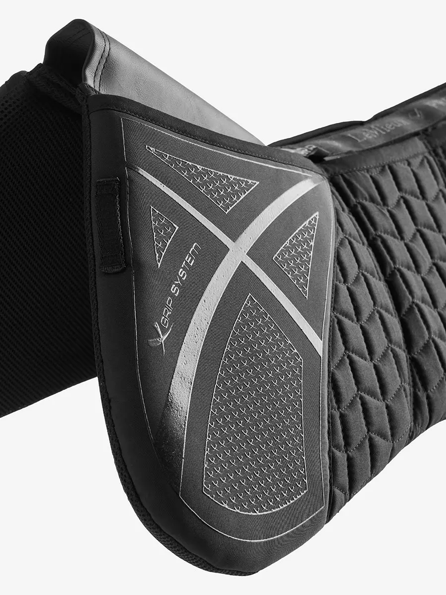 LeMieux ProSorb 3 Pocket Quilted Onderlegger - Zwart - afbeelding 3 van 6