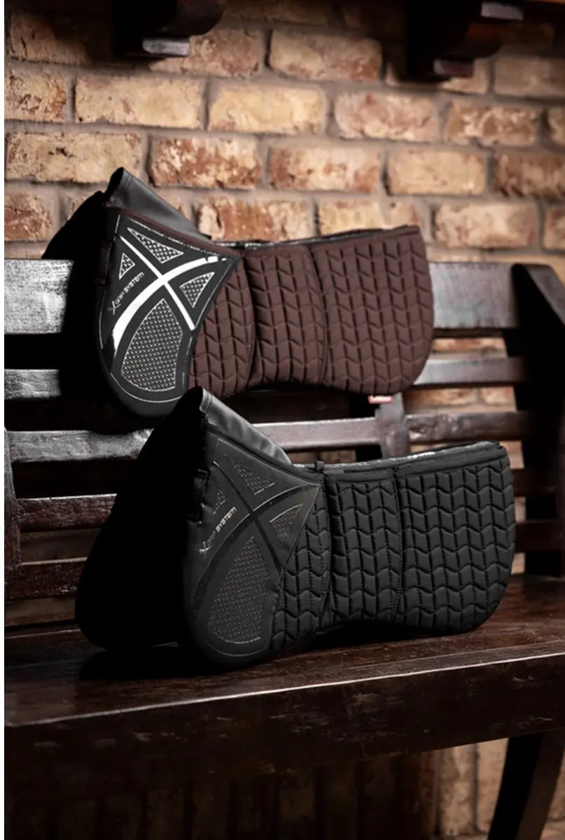 LeMieux ProSorb 3 Pocket Quilted Onderlegger - Zwart - afbeelding 2 van 6