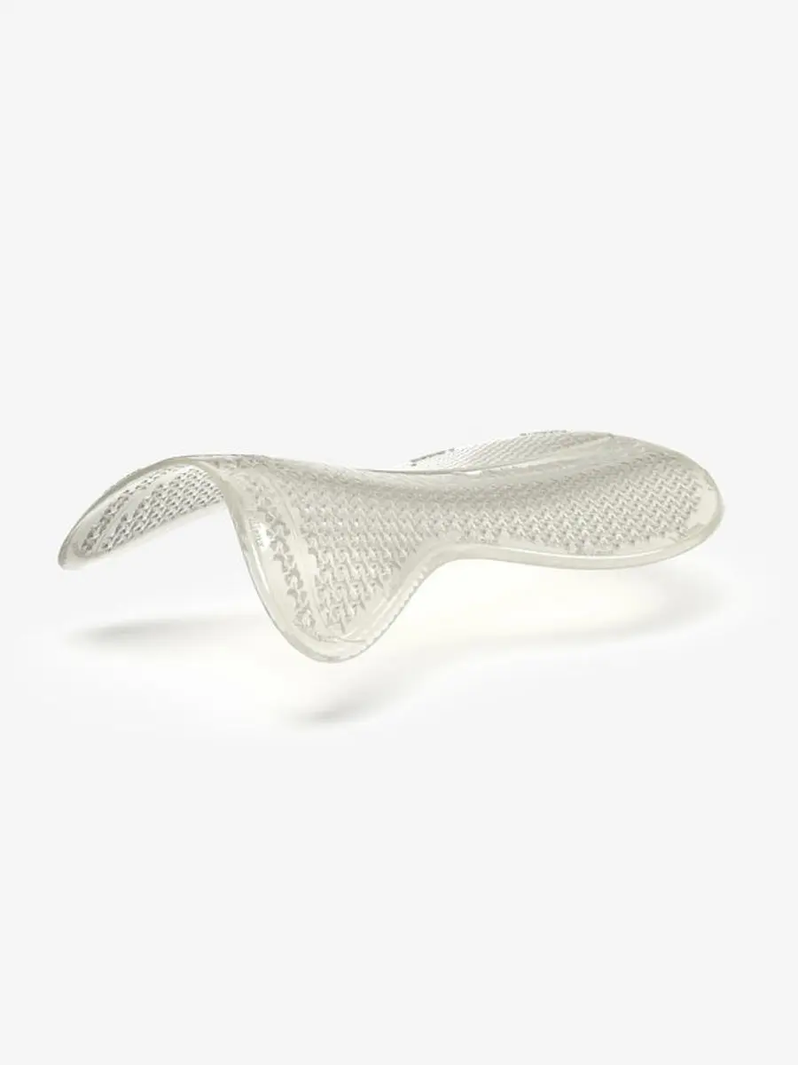 LeMieux Gel-Tek Shaped Half Pad Transparant