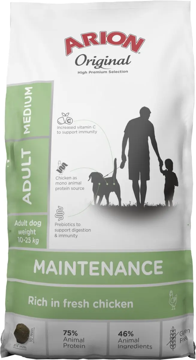 Arion Original Maintenance Medium Breed Hondenvoer 12kg