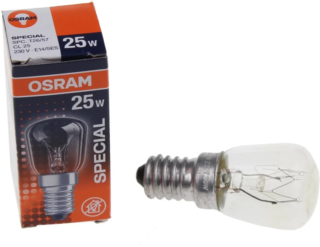 Osram E14 25W 2700K Koelkastlamp