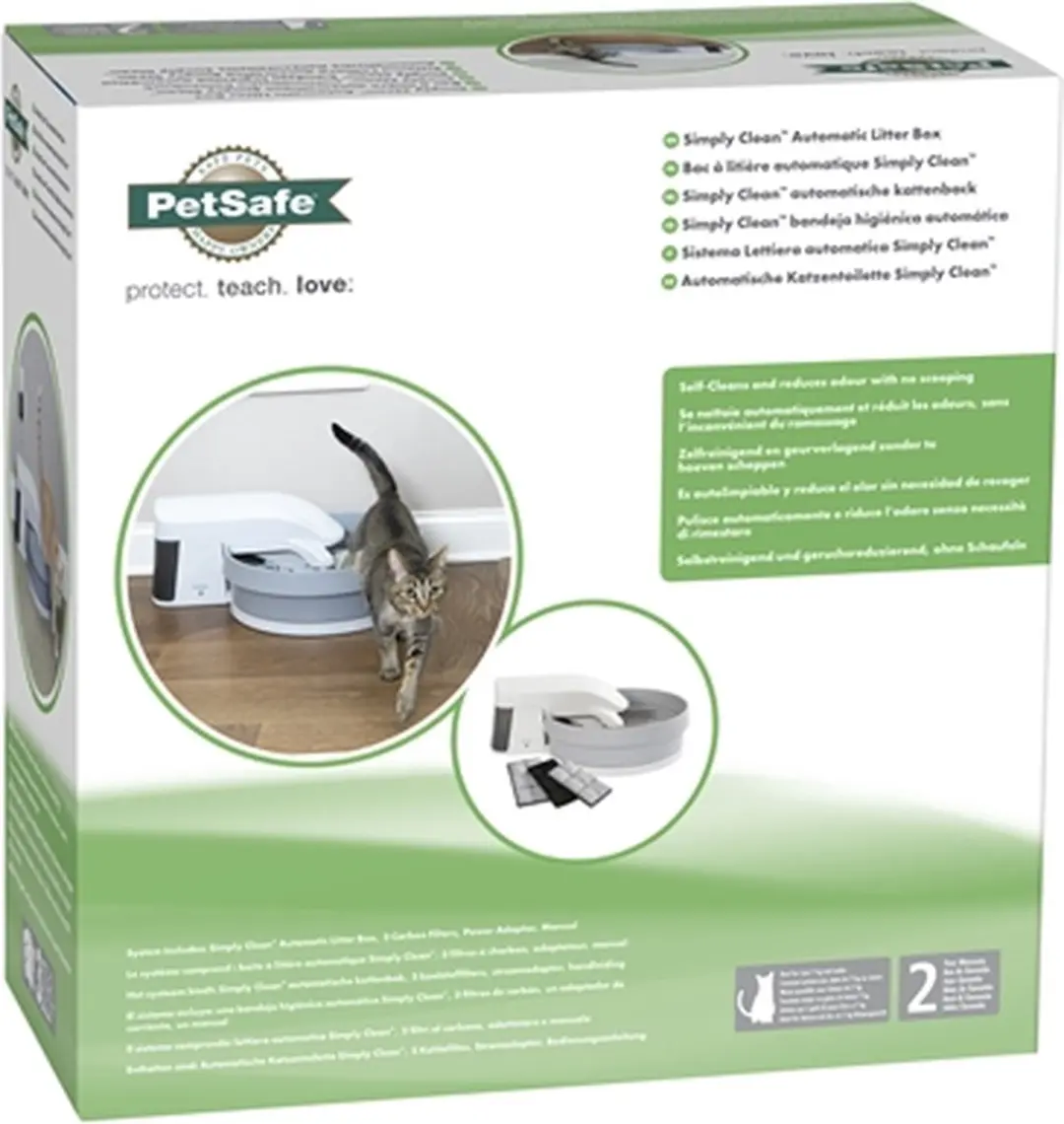 Petsafe simply clean zelfreinigende kattenbak