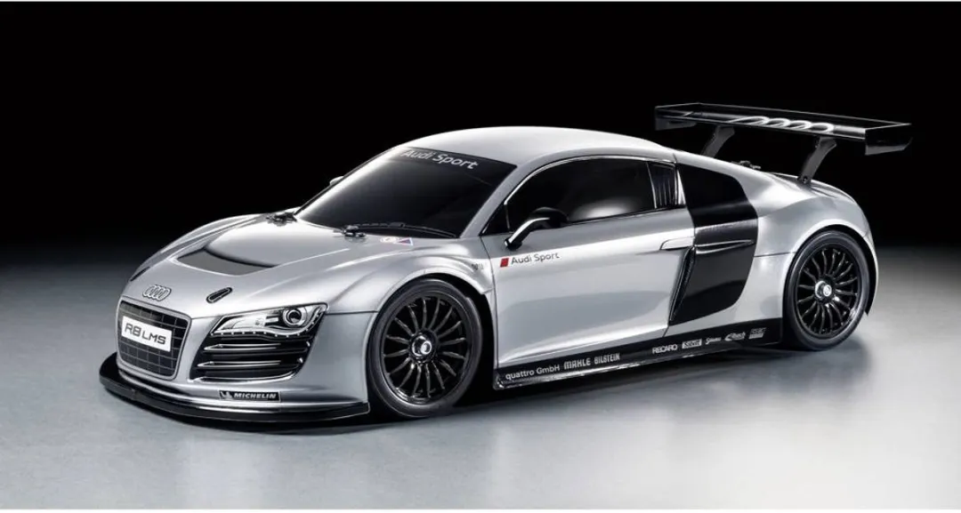 Tamiya 51754-000 Audi R8 LMS 2008 Body Ongeverfd