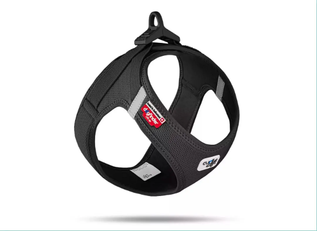 Curli Clasp Air-Mesh Harnasvest - 3XS - Zwart - afbeelding 3 van 6