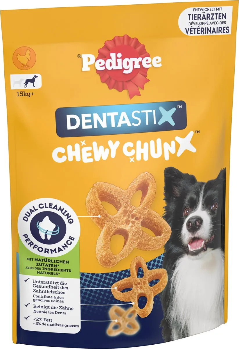 Pedigree Dentastix Chewy Chunx Maxi Kip - 340g