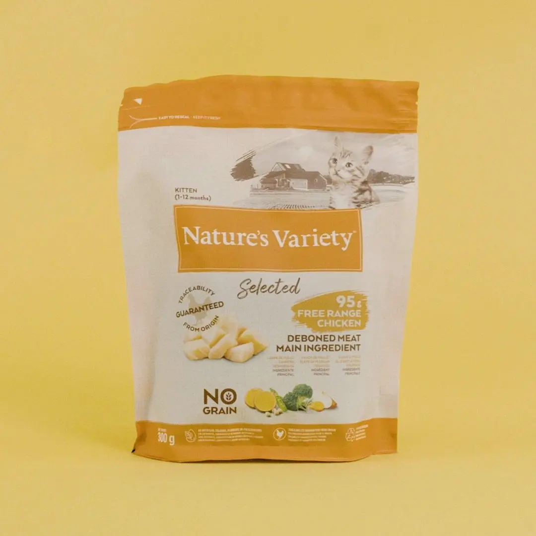 Nature's Variety Selected Kitten Scharrelkip - 1,25 kg - afbeelding 5 van 6