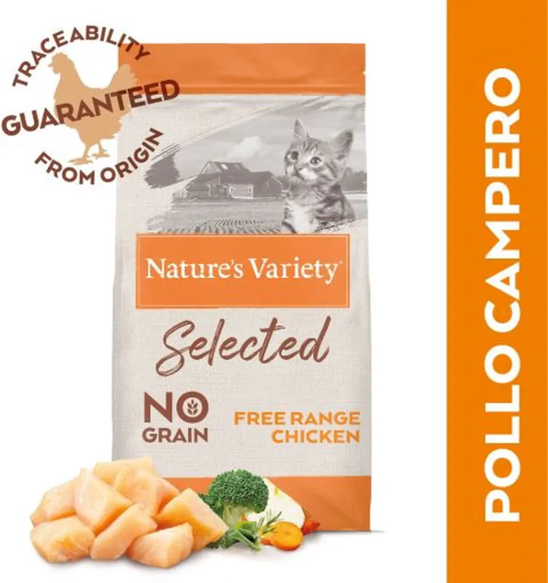 Nature's Variety Selected Kitten Scharrelkip - 1,25 kg - afbeelding 6 van 6