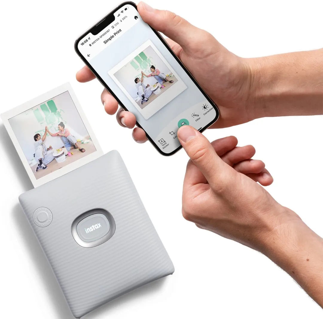 Fujifilm Instax SQUARE Link - Pocket Printer - Wit