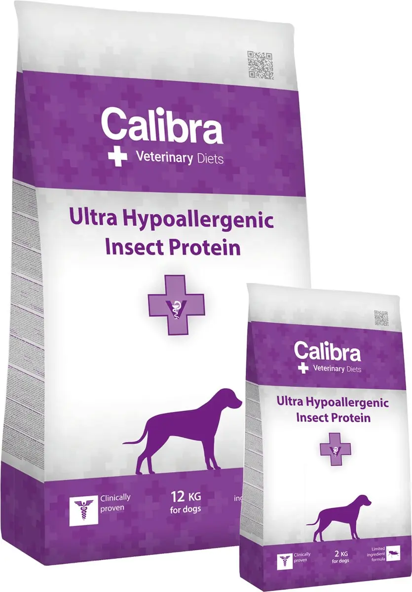 Calibra VD Ultra-Hypoallergenic Insect Hondenvoer - 12kg - afbeelding 3 van 3