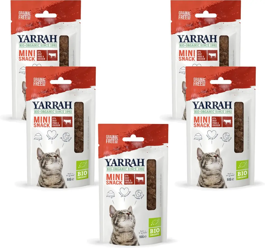 Yarrah Bio Kat Mini Snacks
