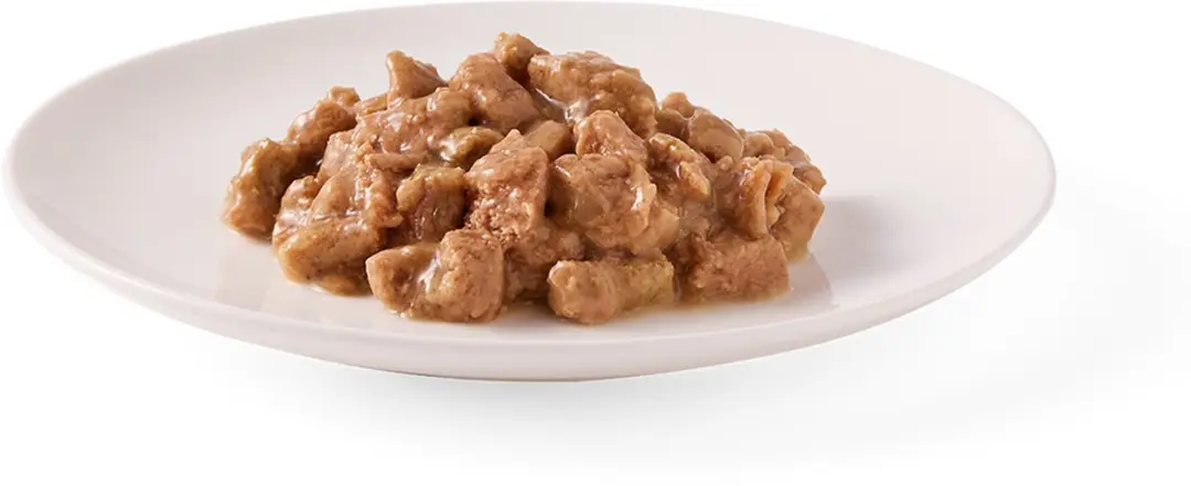 Yarrah Bio Kattenvoer Chunks Kip & Rund 16x100g - afbeelding 5 van 6