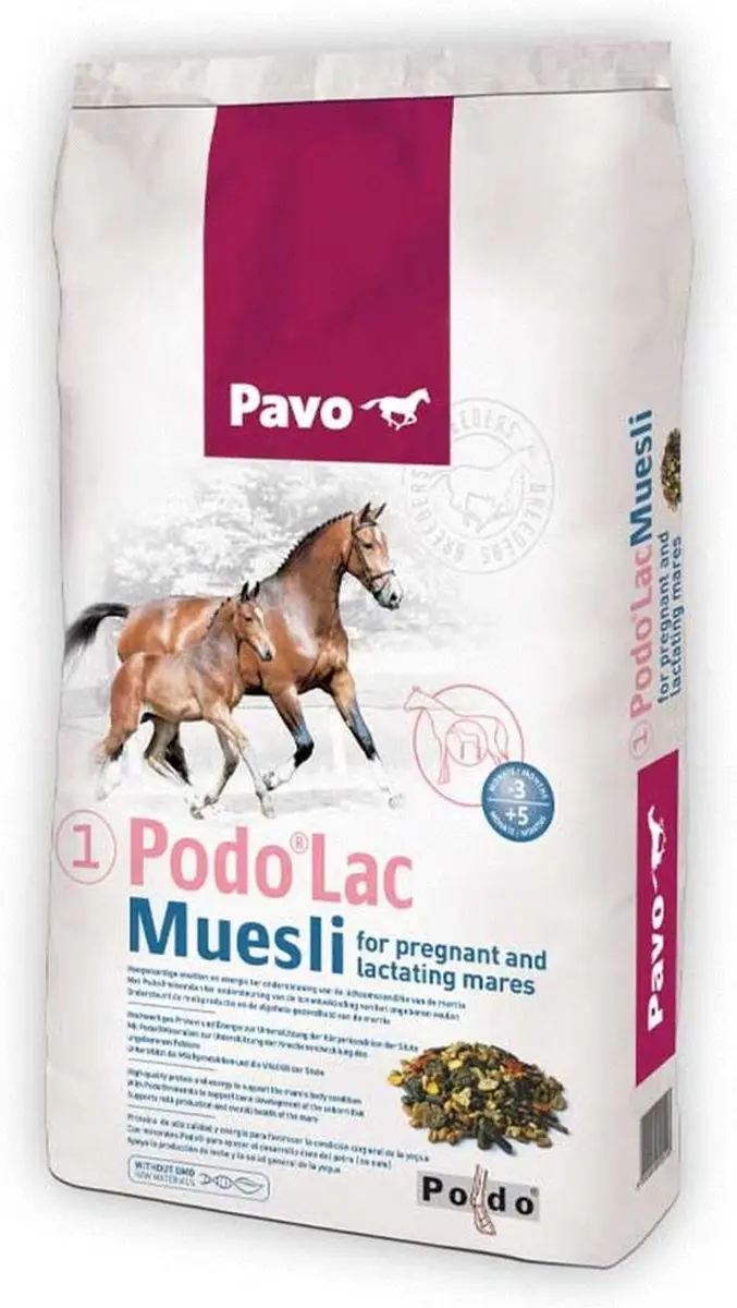Pavo Podo Lac Muesli