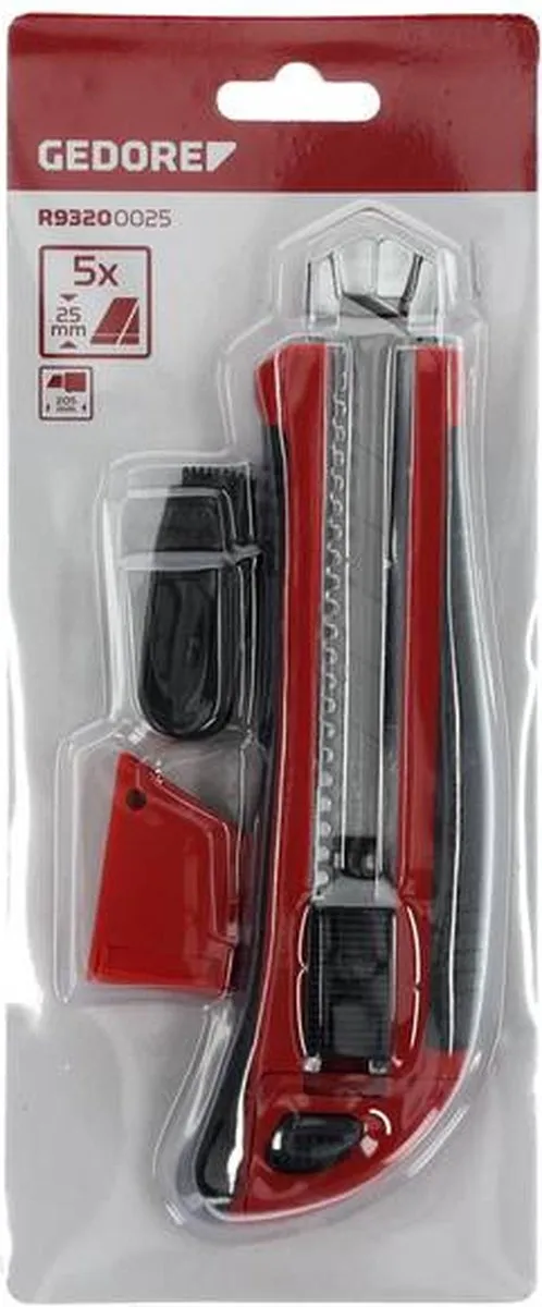 Gedore RED R93200025 Afbreekmes 205mm - 5 Reservemesjes