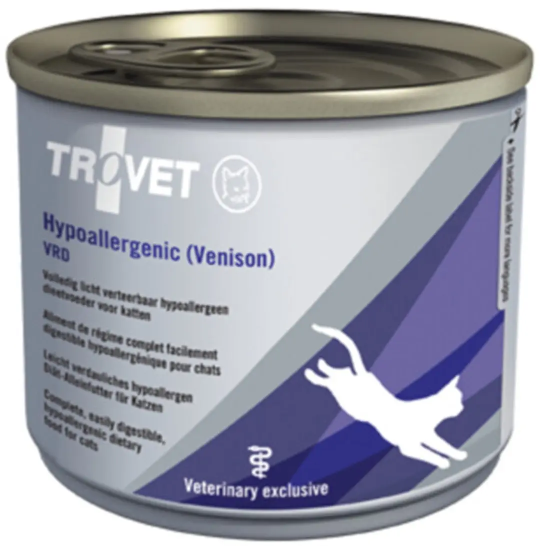 Trovet VRD Hypoallergenic Kattenvoer Hert 6x200g