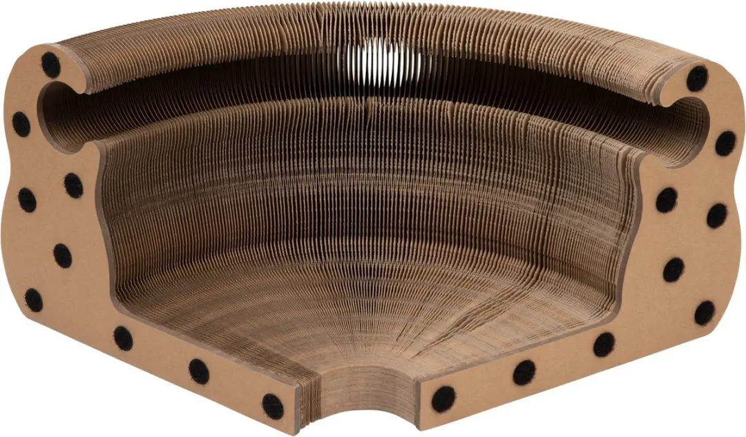District 70 Maze Kartonnen Kattenspeelgoed 50x18cm - afbeelding 5 van 6