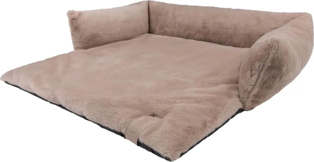 District 70 NUZZLE Zachte Mand - Medium - 75x75cm - Taupe - afbeelding 2 van 6