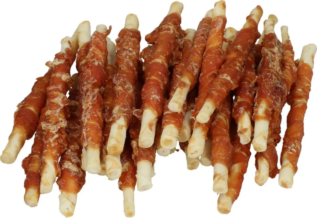 Braaaf Hondensnack Rol Sticks Kip 12,5 cm - 10x 300g - afbeelding 5 van 6