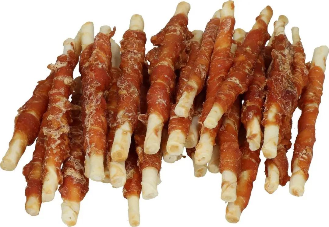 Braaaf Roll Sticks Hondensnack Kip - 12,5cm - afbeelding 3 van 6