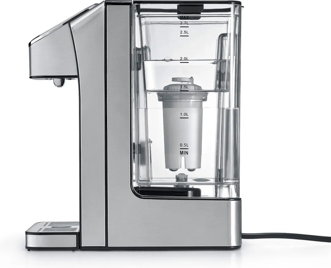 CASO HW 770 Advanced Heetwaterdispenser 2,7L - 2200W - Zwart/Zilver