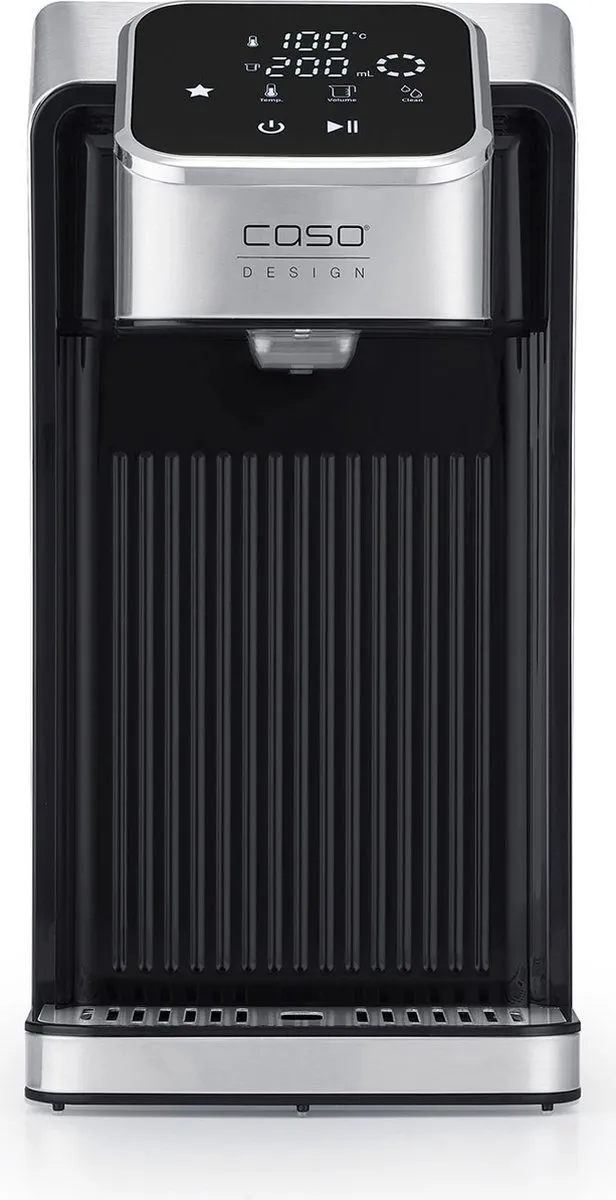 CASO HW 770 Advanced Heetwaterdispenser 2,7L - 2200W - Zwart/Zilver