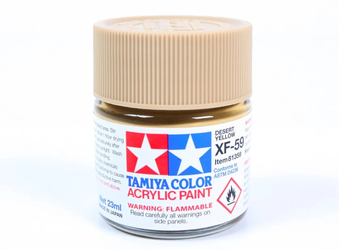 Tamiya XF-59 Desert Yellow Acrylverf 23ml
