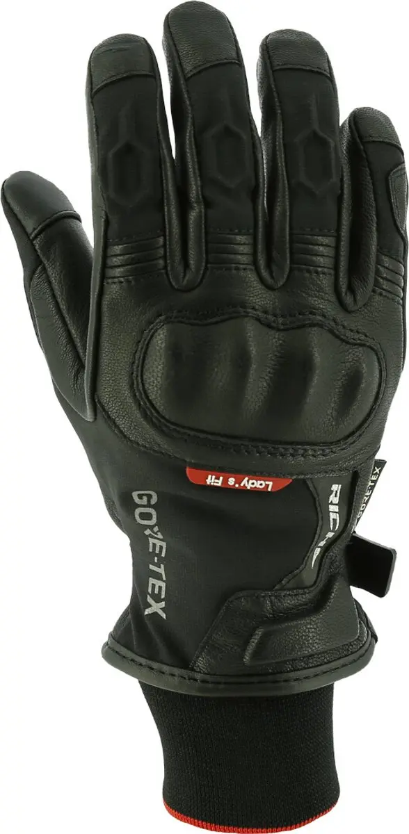 Richa Ghent Gore-Tex Dames Zwart Handschoenen