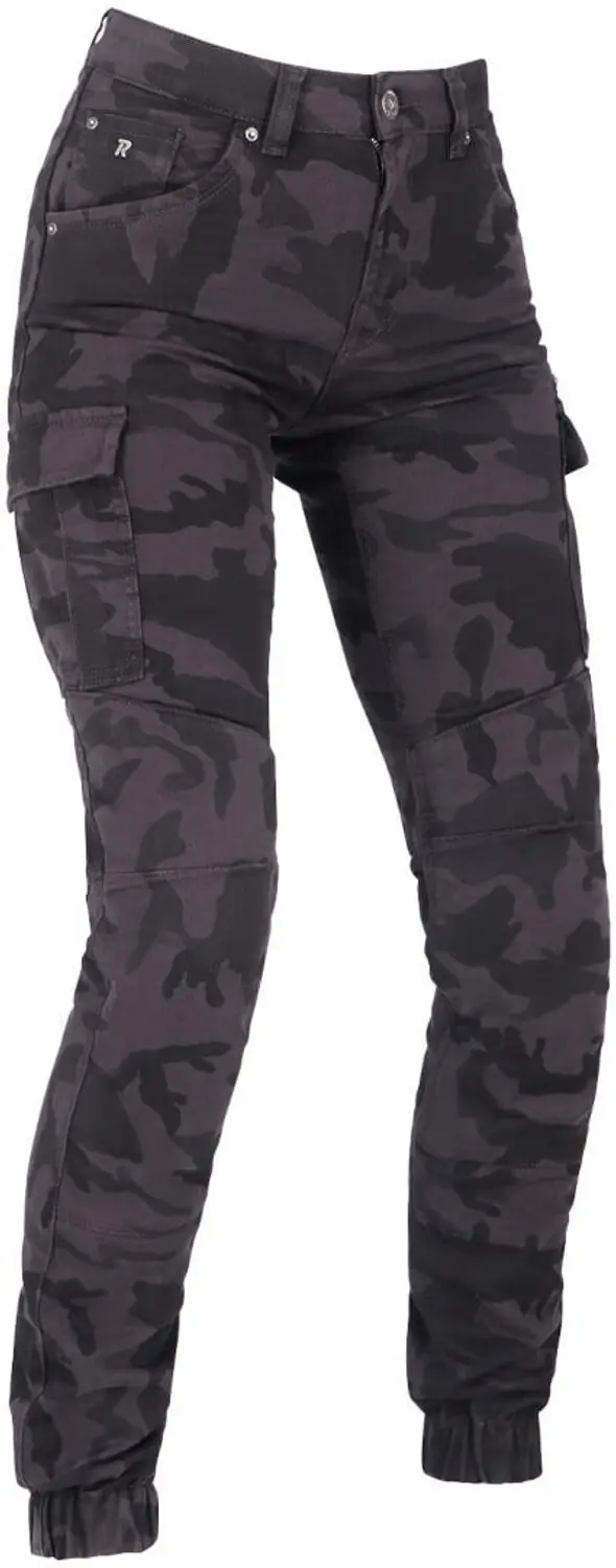 Richa Apache Dames Zwart Camo Motorjeans