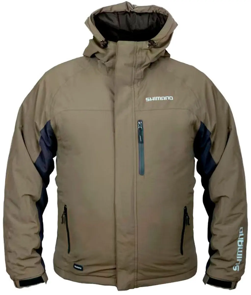 Shimano Fishing Logo Padded Regenjas Groen XL Man