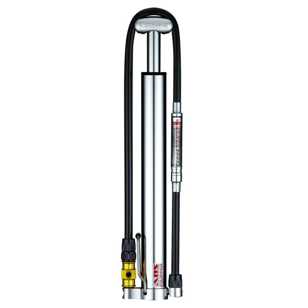 Lezyne Micro Floor Drive HVG Voetpomp - Zilver - afbeelding 6 van 6