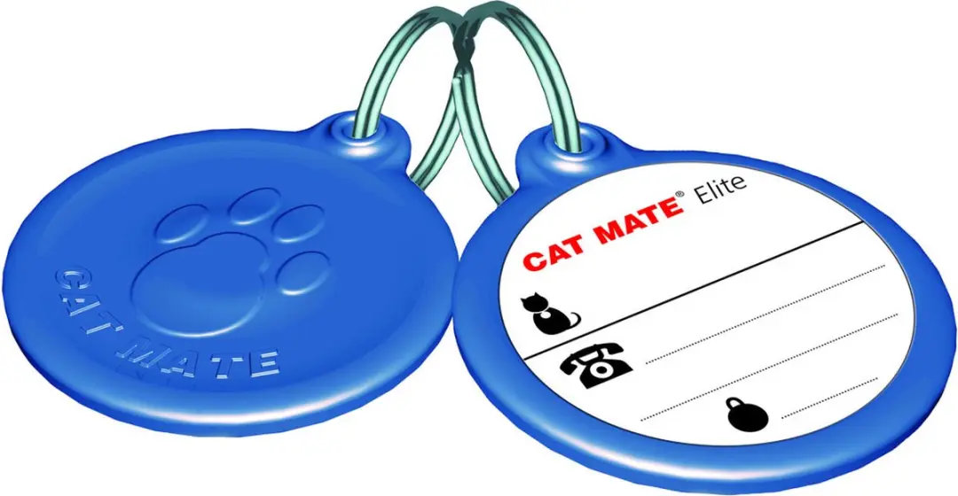 Cat Mate Elektronische Id - Kattendeur - Blauw - afbeelding 6 van 6