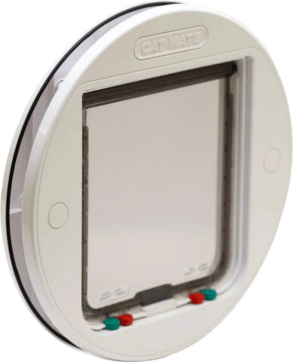 Cat Mate 357W Kattenluik voor Glas - Wit - afbeelding 6 van 6