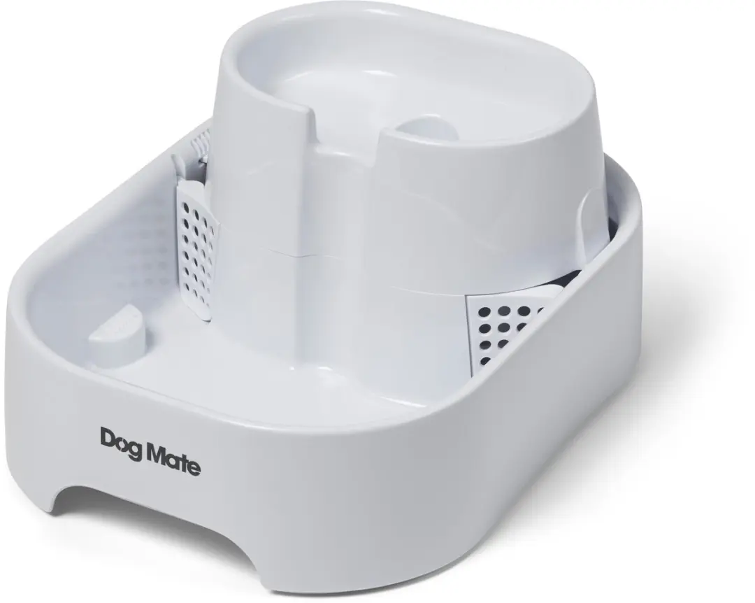 Dog Mate 385 Drinkfontein - 6L - Wit - afbeelding 2 van 6