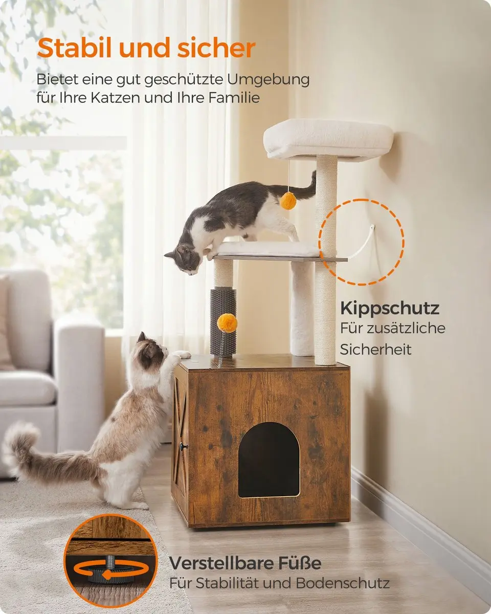 Feandrea WoodyWonders Kattenboom PCT115G01