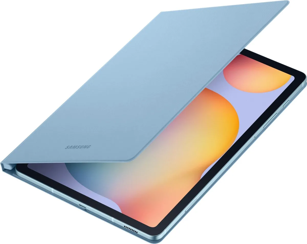 Samsung Galaxy Tab S6 Lite Book Cover - Blauw