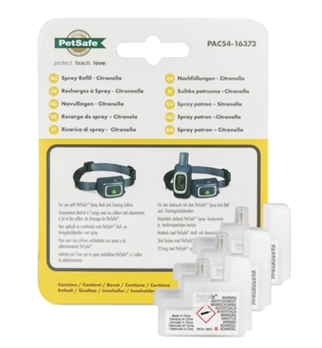 PetSafe Sprayband Navulpatroon Citronella - afbeelding 5 van 6