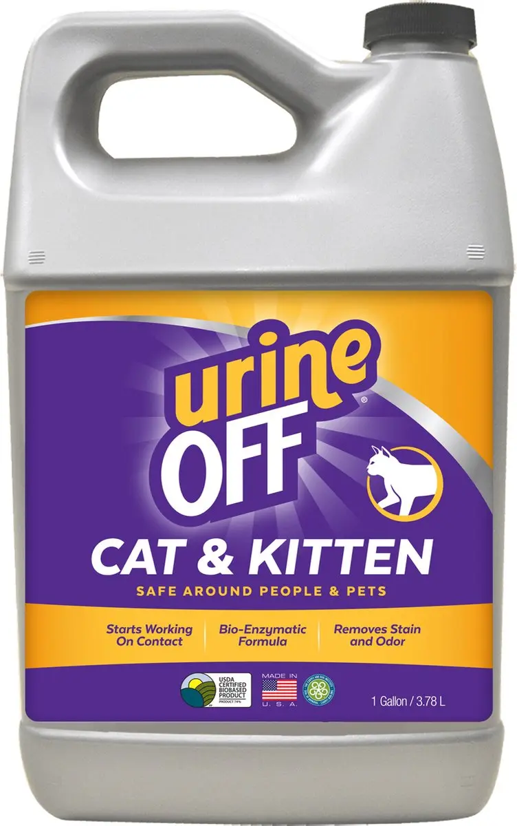 Urine Off Kat & Kitten Vlek- en Geurverwijderaar - 118ml - afbeelding 4 van 6